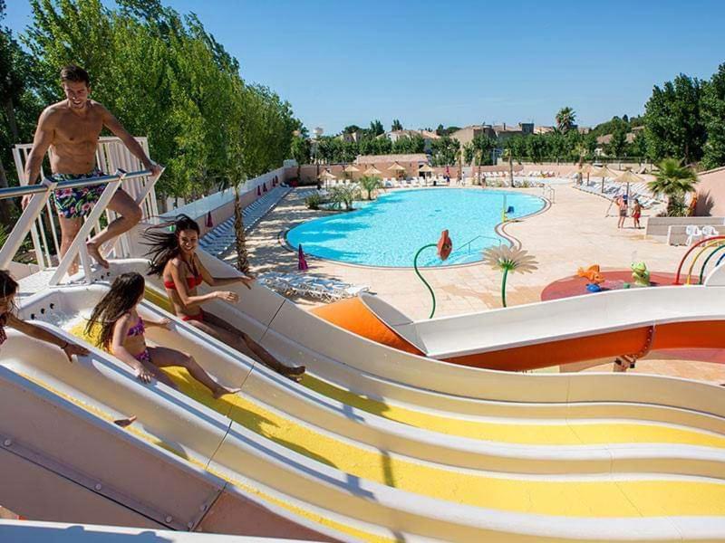 Hotel Camping Les Sables Du Midi Valras-Plage Exterior foto